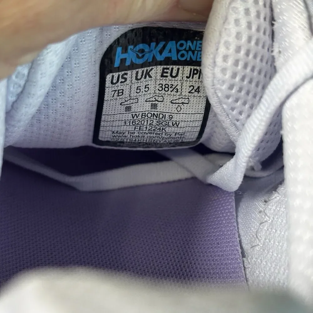 Hoka One One HOKA Bondi 9 Starlight Glow Womens Size 7 B